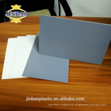 Hoja rígida plástica del panel de pared del PVC del color de Jinbao 4x8ft 4x6ft 1.22x2.44m